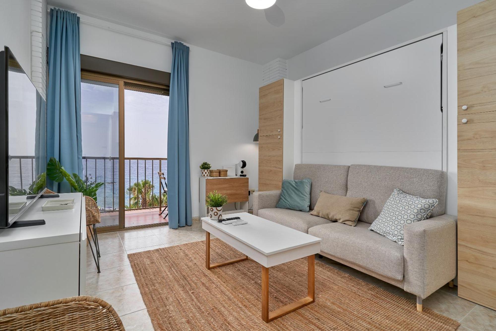 Estudio Puerta Del Mar Apartment Almunecar Bagian luar foto